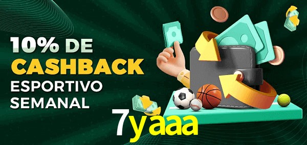 10% de bônus de cashback na 7yaaa